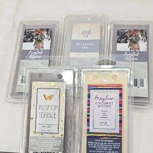 5 Packs Highly Fragrant Wax Cubes For Use with Wax Warmer 10 Cubes Each Pack